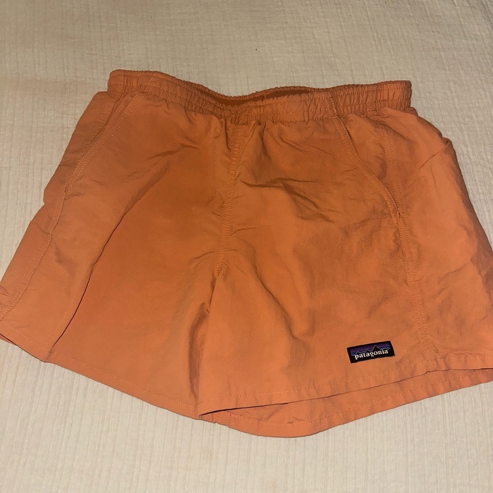 Patagonia Vibrant Orange Active Shorts